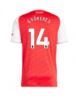 Arsenal Viktor Gyokeres #14 Domácí Dres 2025-26 Krátký Rukáv